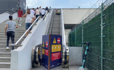 İstanbul’da belediye nihayet metro yürüyen merdiven ve asansörlerinin arızalandığını kabul etti