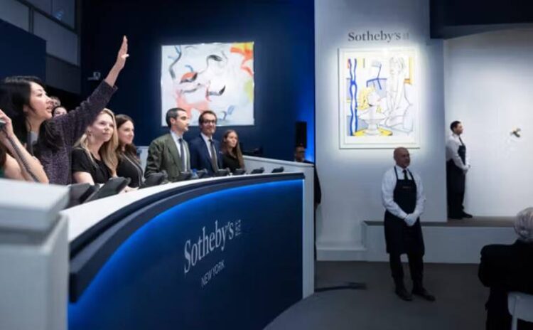 Muzun ötesinde sanat piyasasında yavaşlama: Sotheby's geçen yıla göre yüzde 63 daha az hasılat yapmış