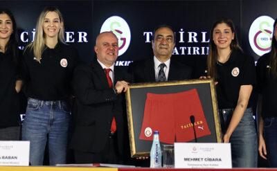 Galatasaray Kadın Voleybol Takımı’nın resmi sponsoru Tacirler Yatırım oldu