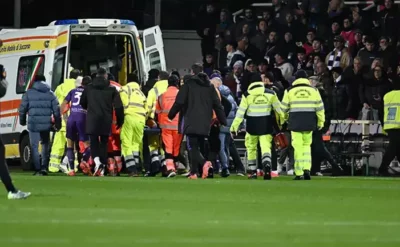 Fiorentina-Inter maçında fenalaşan genç futbolcu Bove hastaneye kaldırıldı