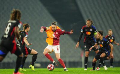 Galatasaray’ın kadınları Avrupa’da ağır yenildi
