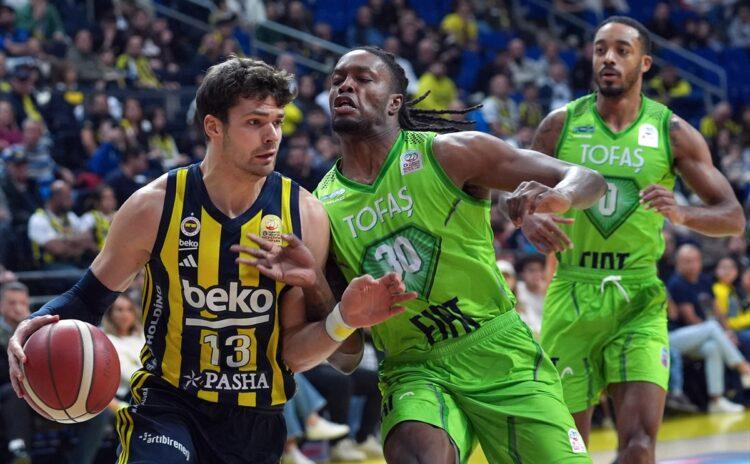 Tofaş'ın bileğini Fenerbahçe büktü: Maç kazandıran basket Baldwin'den geldi