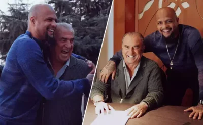 Terim ve Melo’nun ‘Baba-Oğul’ buluşması