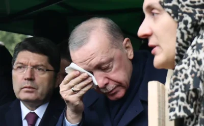 Erdoğan’ın gözyaşları