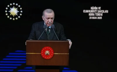 Erdoğan’dan İmamoğlu’na: Yargıya parmak sallama