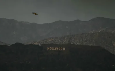 Los Angeles yangınları ünlü Hollywood yazısının yakınına kadar geldi