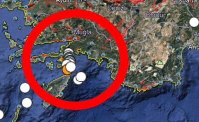 Muğla’da 15 saat içinde 3. deprem oldu