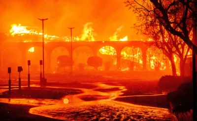 Los Angeles yanıyor, yangın hala kontrol altında değil