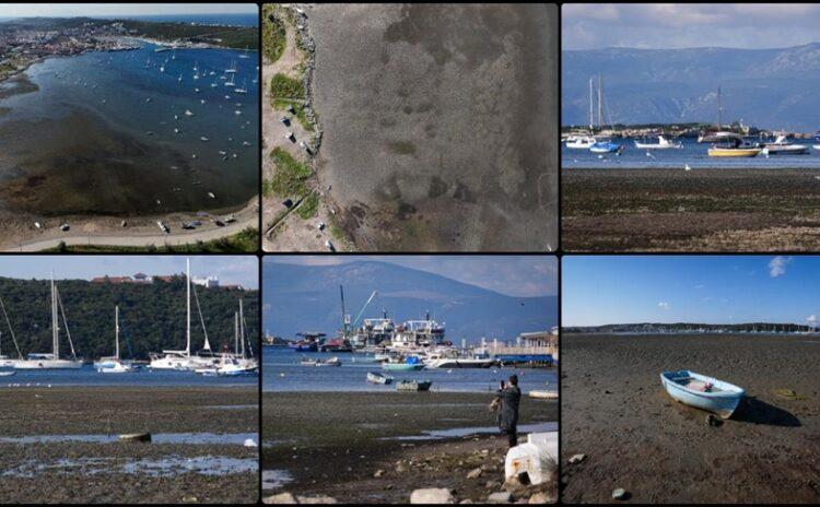 Sular çekilmedi, itildi: Kıyılardan gelen fotoğraflara bakıp korkmayın