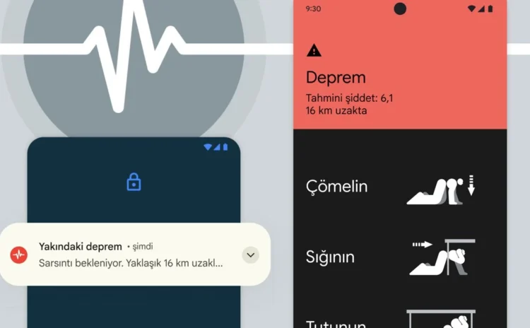 Depremden önce cep telefonlarınıza deprem uyarısı nasıl geliyor?