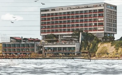 Çınar Otel’in pastanesi, diskoteği