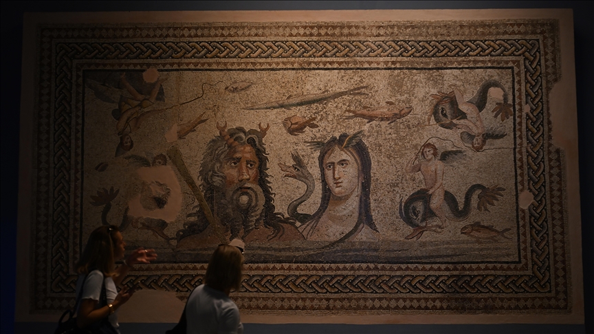 Zeugma Mozaik Müzesi ziyaretçi rekoru kırdı