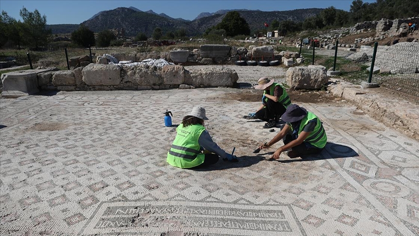 Xanthos kazılarında antik dönemde ticaretin izleri bulundu