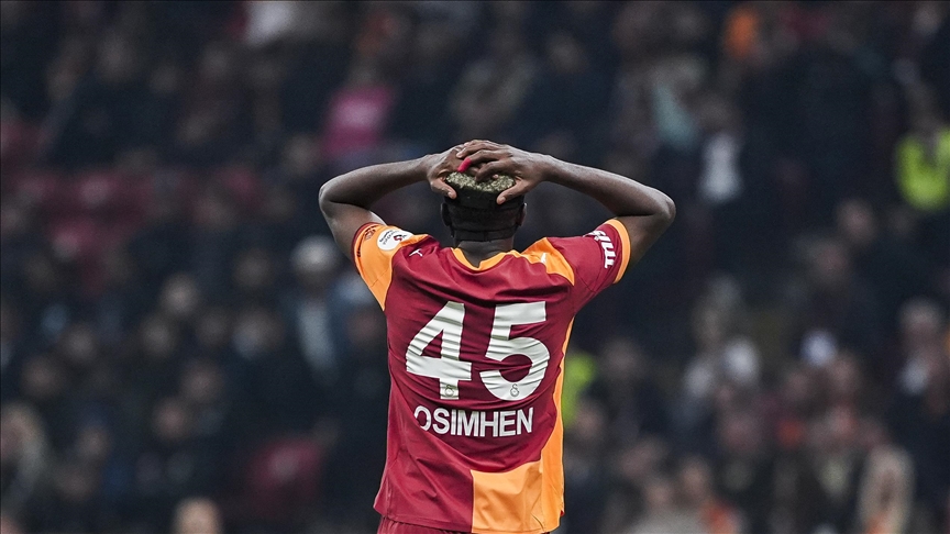 Osimhen, Galatasaray tarihinin en çok gol atan 5. yabancısı