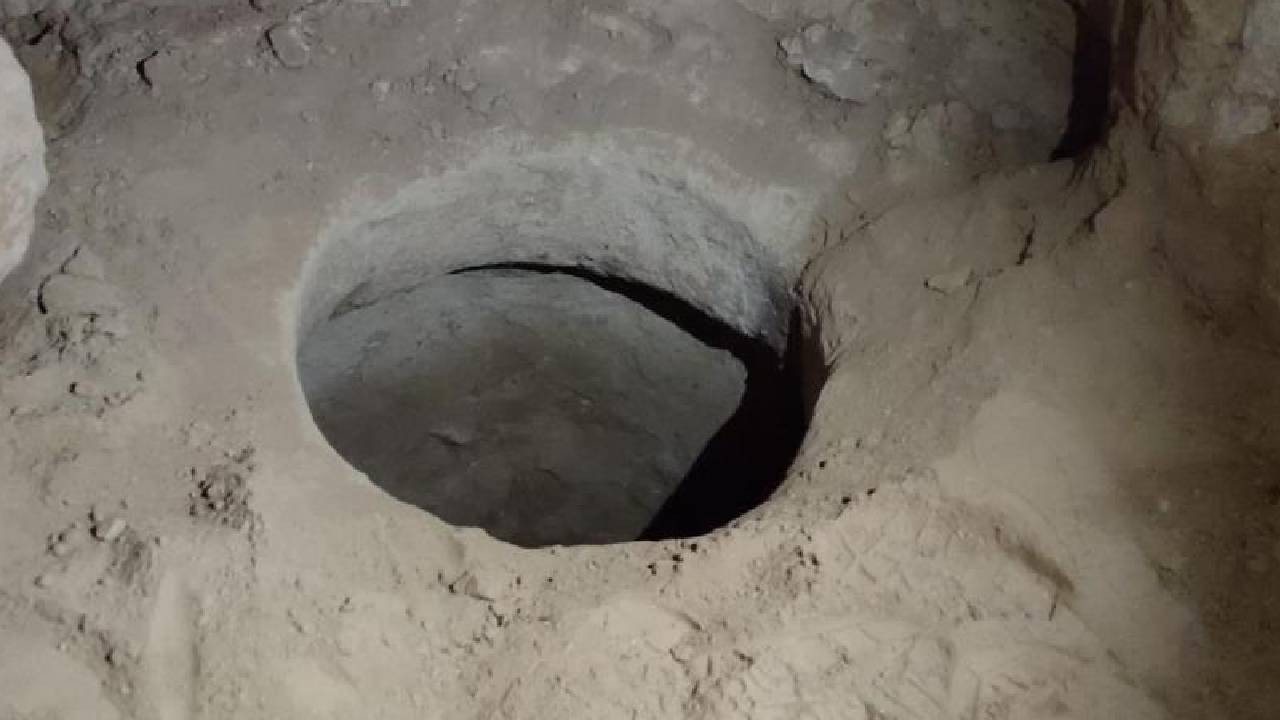 Kaçak kazıda yeraltı şehri çıktı