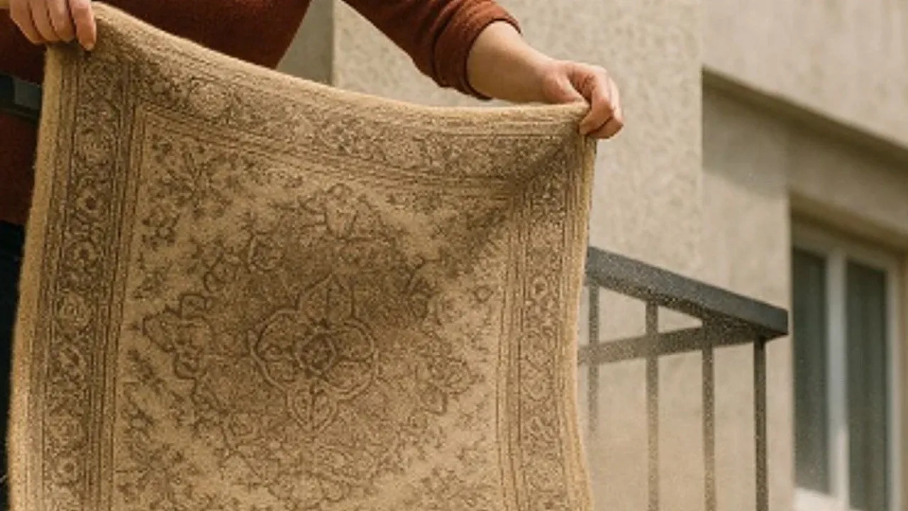 Balkondan halı silkeledi, üç ay hapis cezası aldı