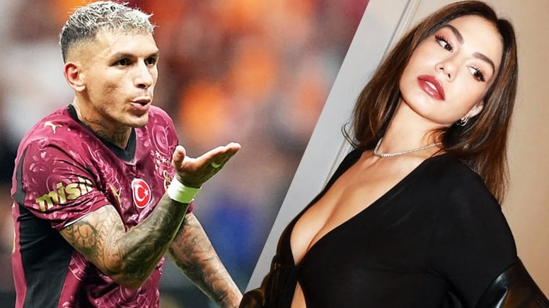 Lucas Torreira, Demet Özdemir’e kalp attı