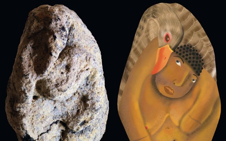 En eski ‘hayvanlı insan’ heykeli bulundu