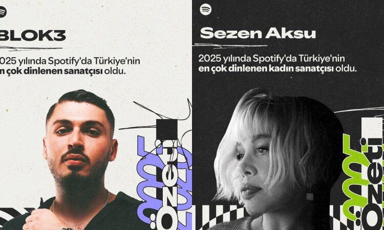 Türkiye bu yıl hangi şarkıları ve şarkıcıları dinledi? BLOK3, Semicenk ve her zaman taze Sezen Aksu