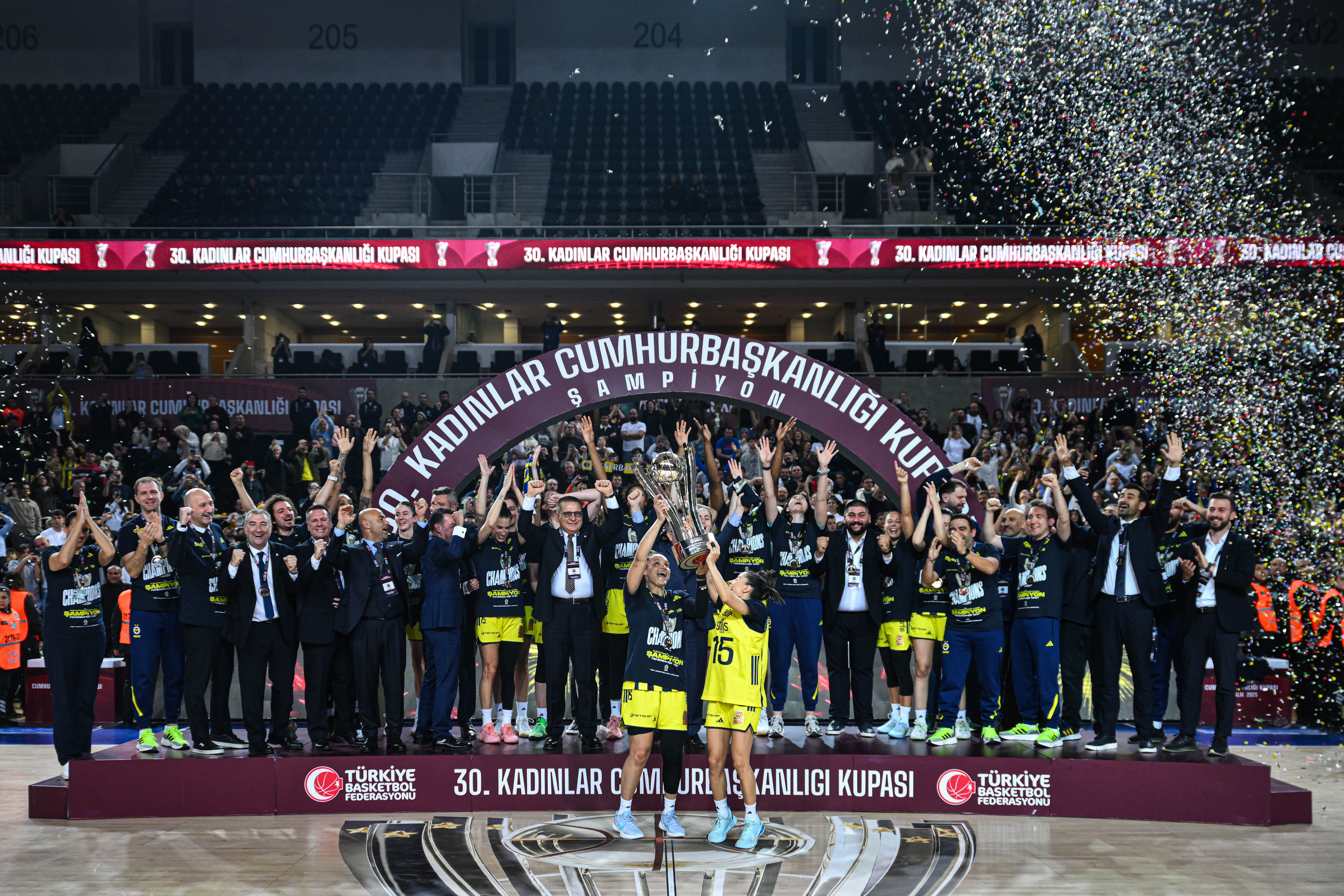 Cumhurbaşkanlığı Kupası 14. kez Fenerbahçe’nin