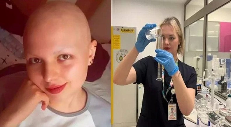 Kanseri yendiği hastanede gıda mühendisi oldu