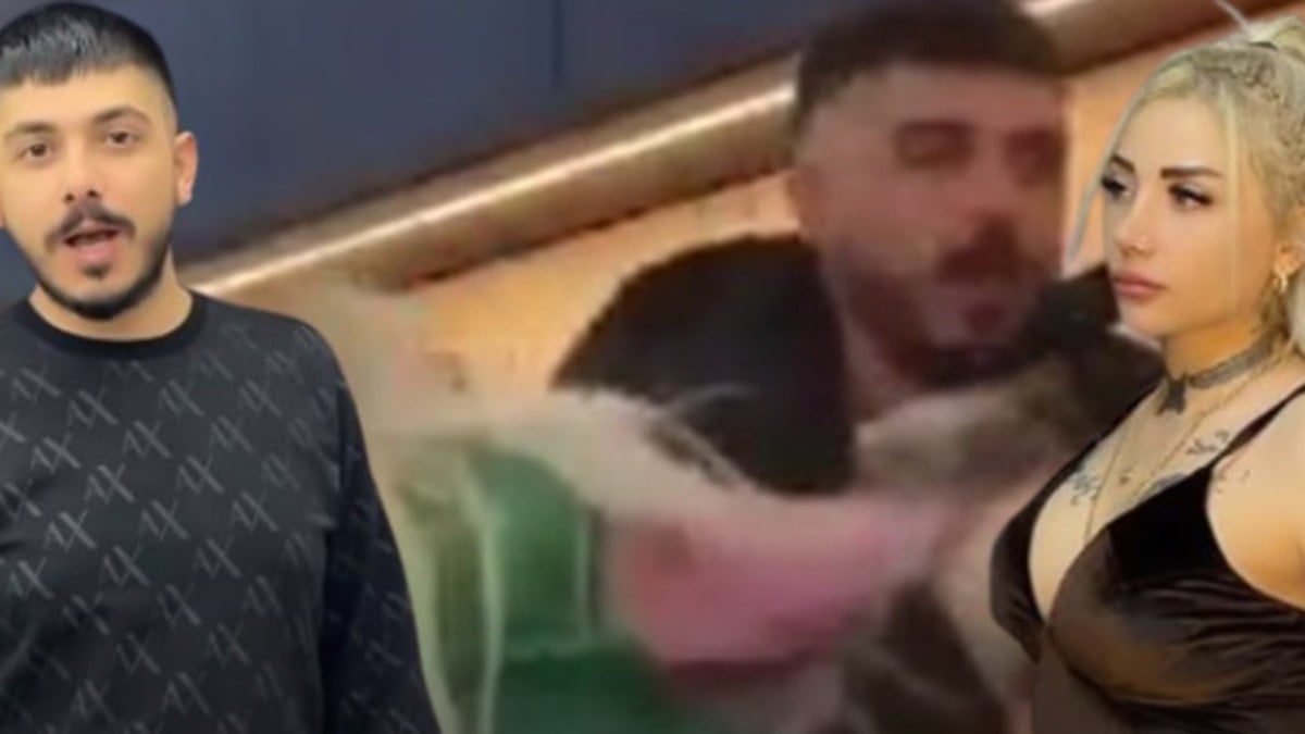 Canlı yayında bıçakla birbirlerine girdiler: Evde çocukları da vardı