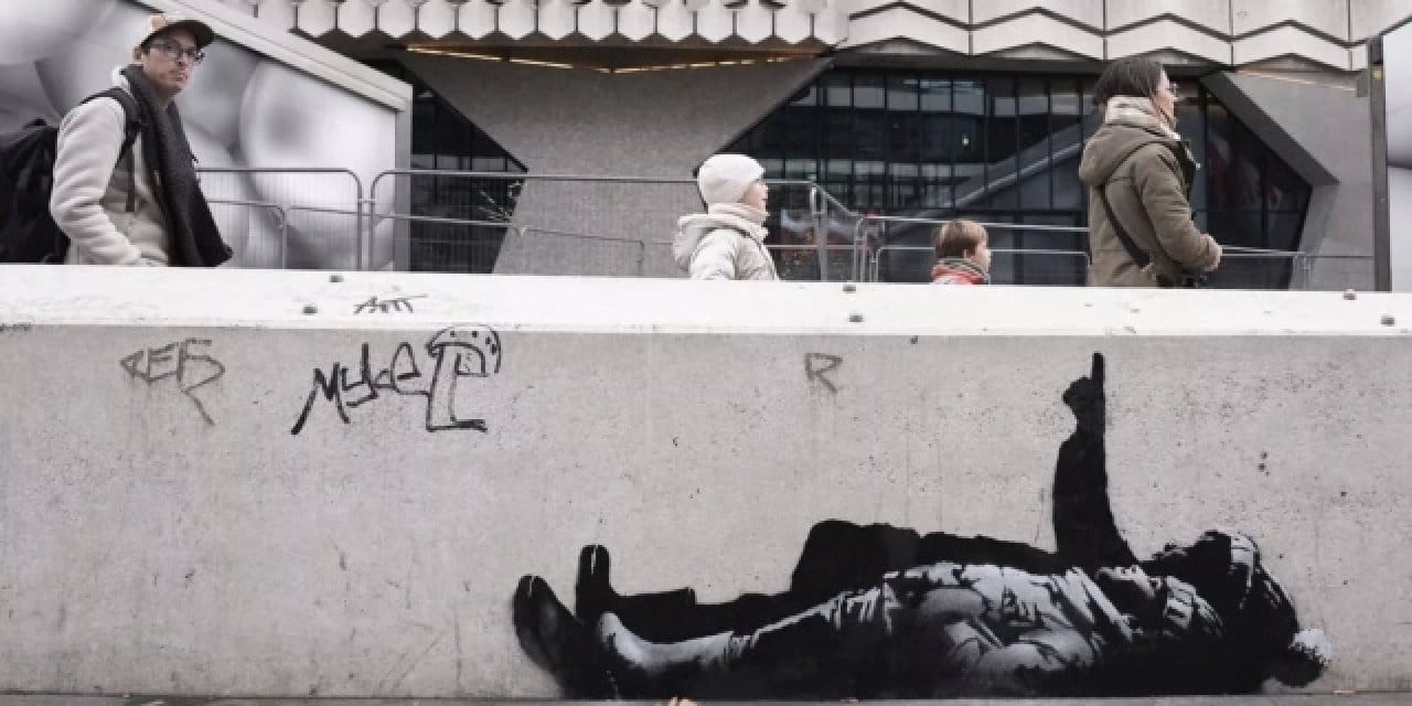 Banksy yaptı yine yapacağını