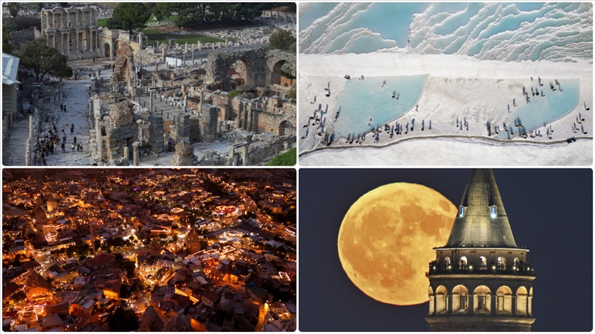 Müze ve ören yerlerini geçen yıl 33 milyon 129 bin 106 kişi gezdi