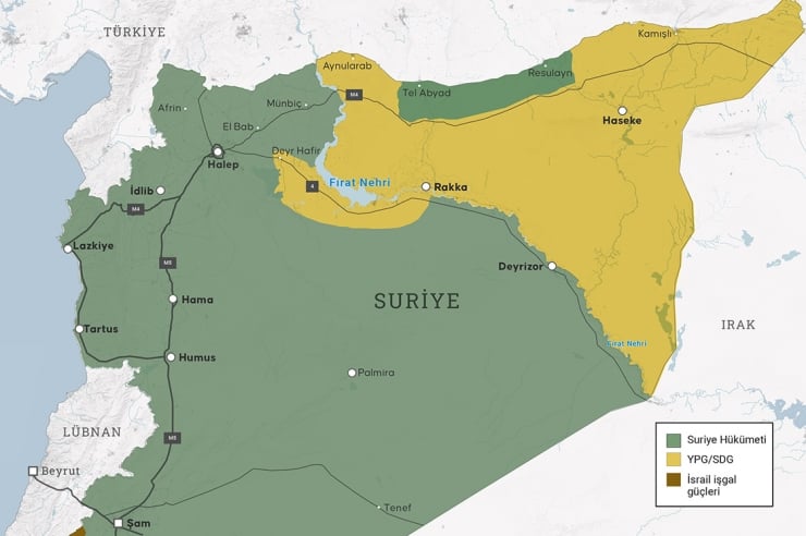 Fırat Nehri’nin batısı askeri alan ilan edildi ve SDG’ye operasyon başlatıldı
