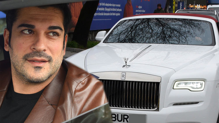Burak Özçivit 35 milyon liralık aracıyla Etiler trafiğinde