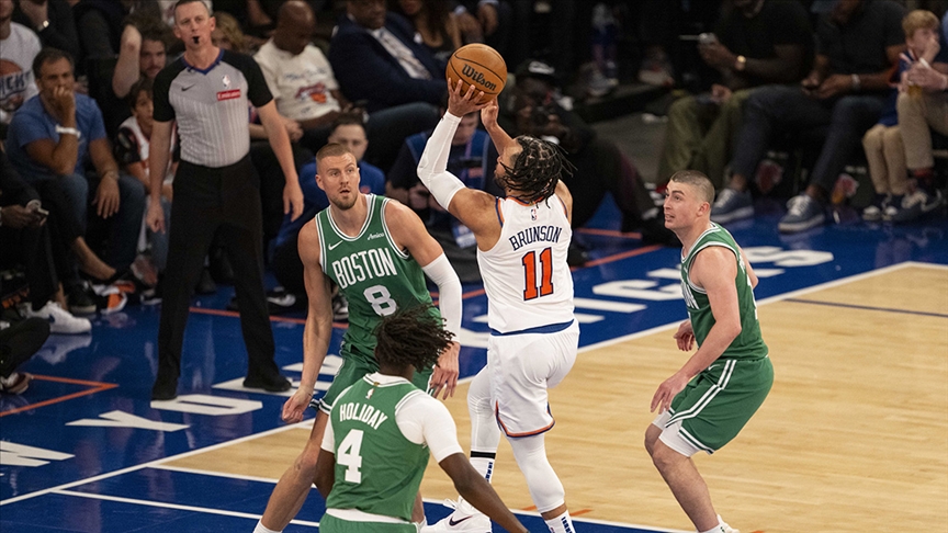 NBA’de Celtics’in serisine Knicks son verdi