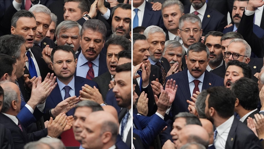 Meclis Meclis olalı böyle yemin töreni görmedi