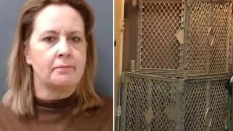 Evlat edindiği çocukları kafese kapatmıştı: Anneye 80 yıl hapis cezası