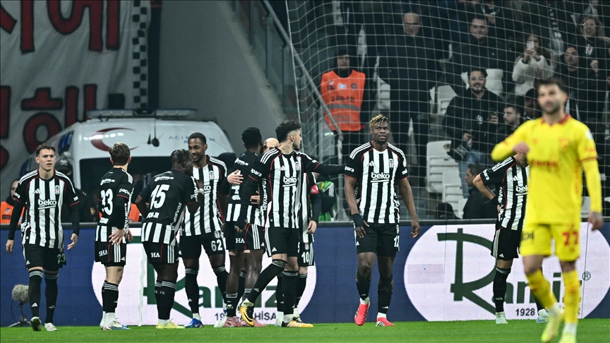 Beşiktaş fırtına gibi