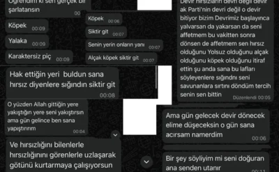 CHP’de dedikodusu ve küfürü bol bir istifa: Hakettiğini buldun, …’tir git!