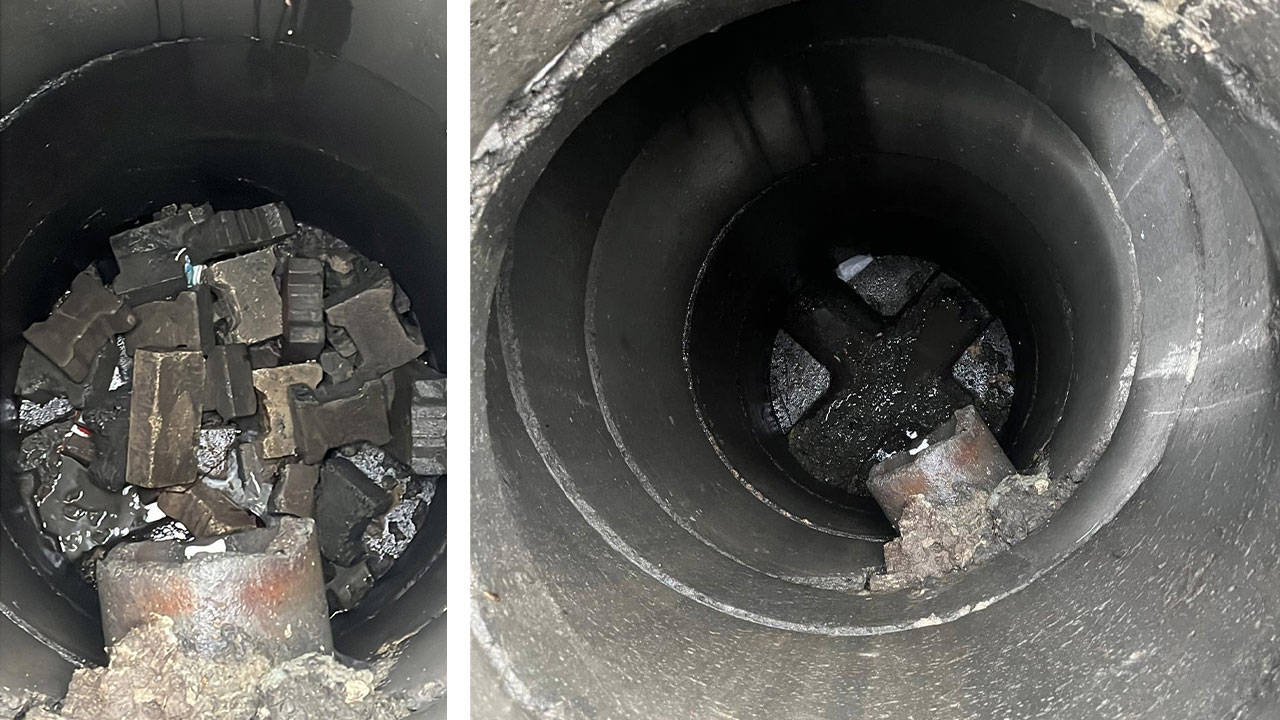 Kayym İSKİ’yi hedef almıştı: Su kanalları kaldırım taşıyla doldurulmuş