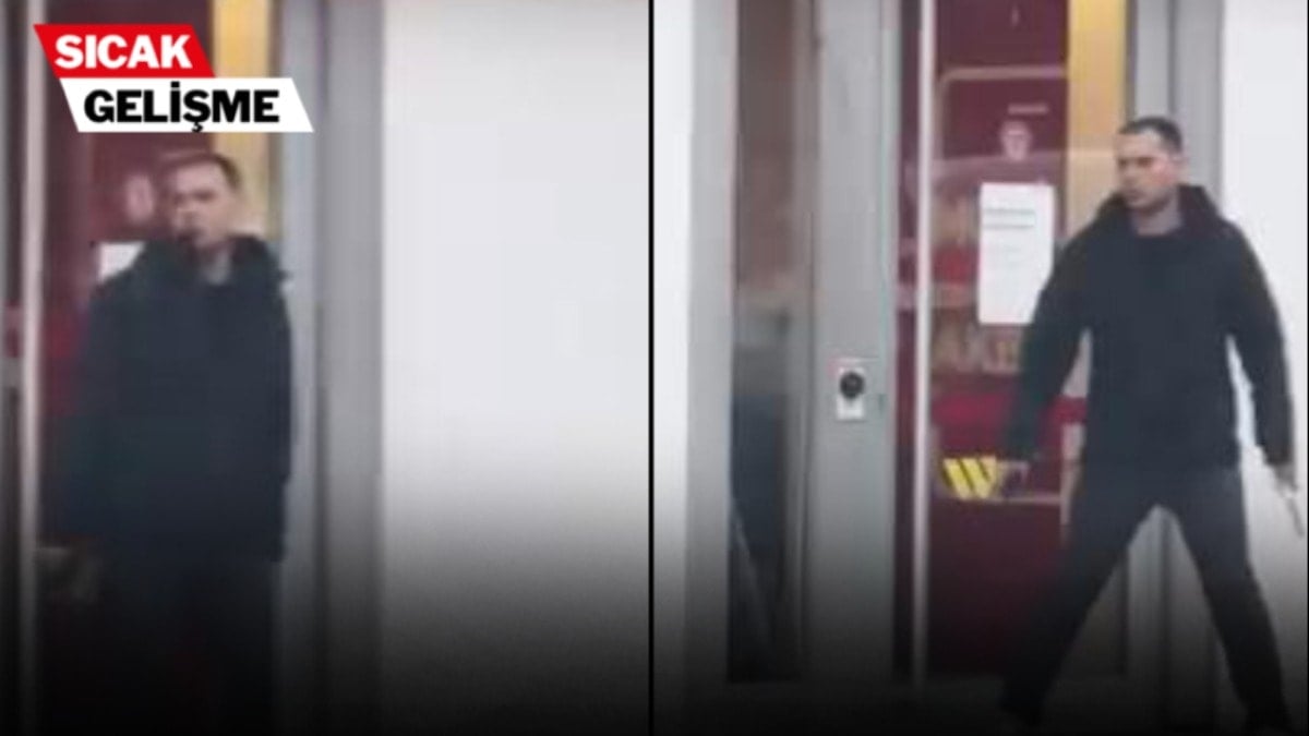 Banka soygunu değil takıntılı erkek dehşetiymiş