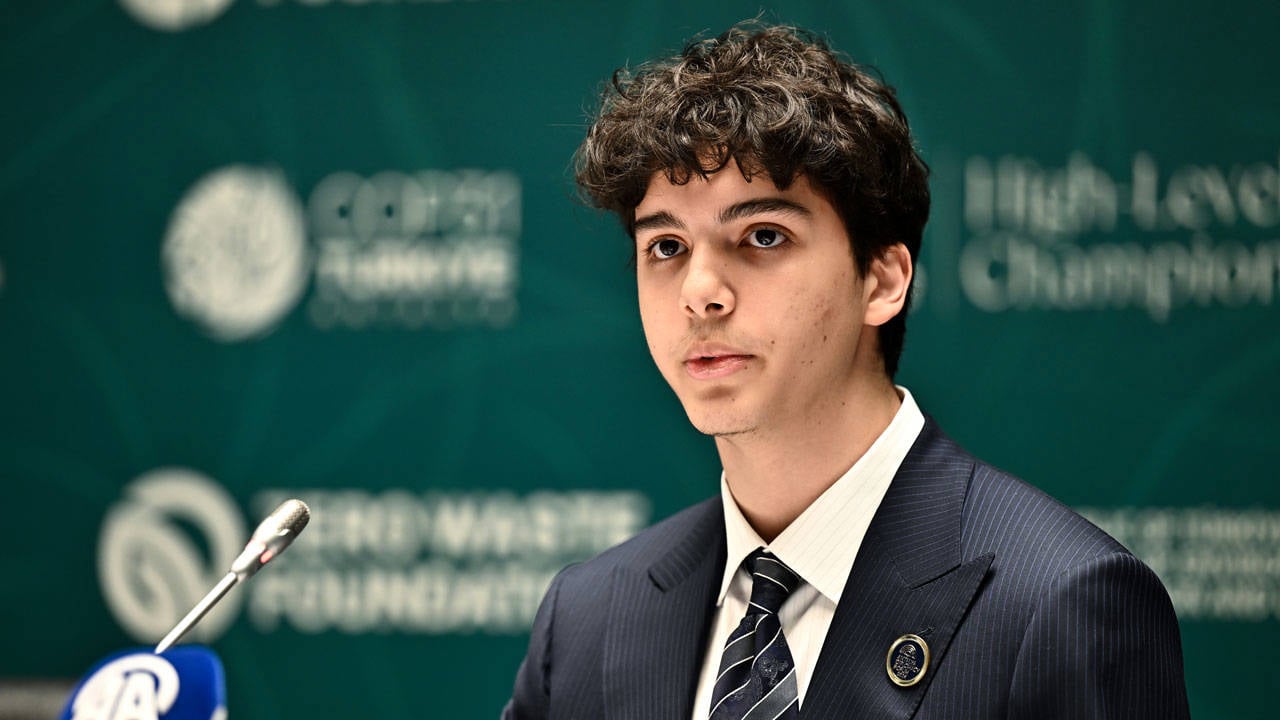 Erdoğan’ın torunu COP31 toplantısında ‘iklim danışmanı’ olarak konuştu