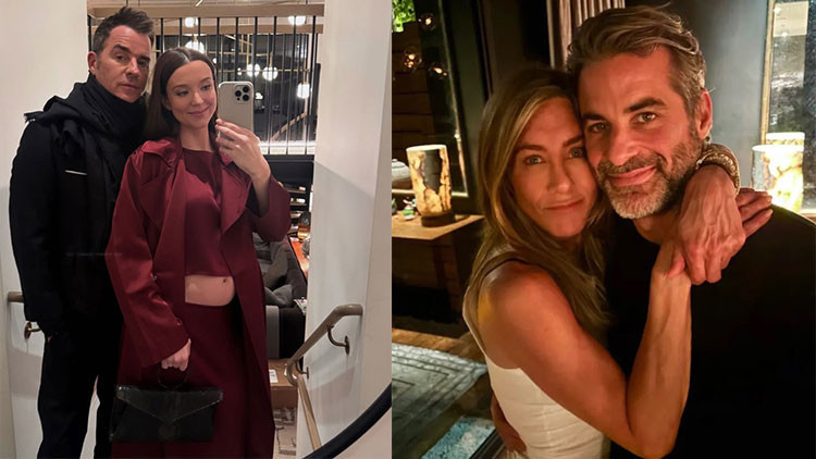 Eski eşinin çocuk sevincini paylaştı: Bari siz mutlu olun