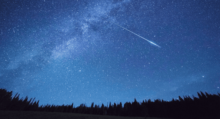 Meteor yağmurunda en yoğun gece