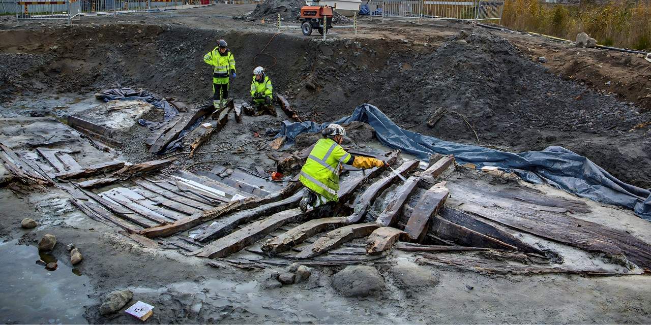 Demiryolu tüneli açarken 500 yıllık gemi enkazı buldular: Hem de altı tane birden